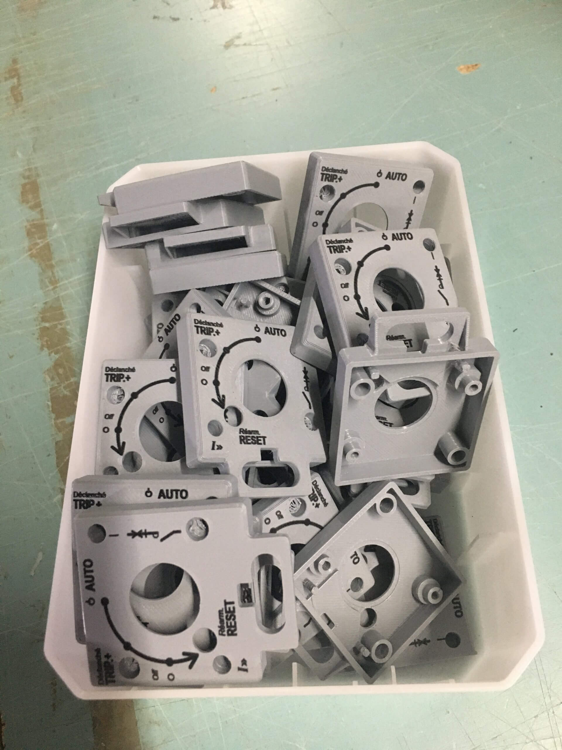 Pièce imprimée 3D technique en plastique sur mesure PAMI3D France