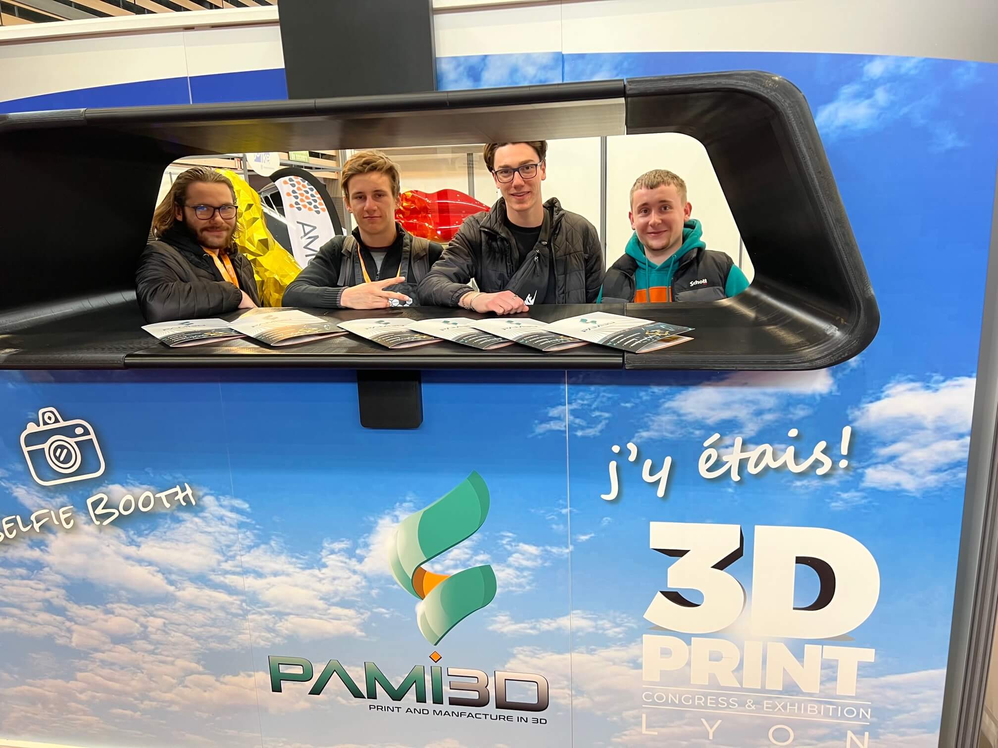 Rétroviseur Géant Selfie impression 3D grand format