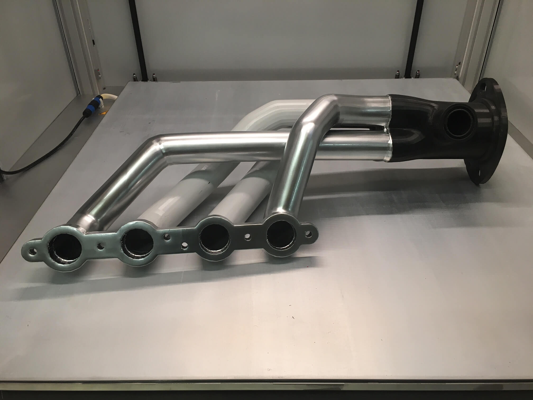 Prototype collecteur échappement impression 3D grand format PAMI3D