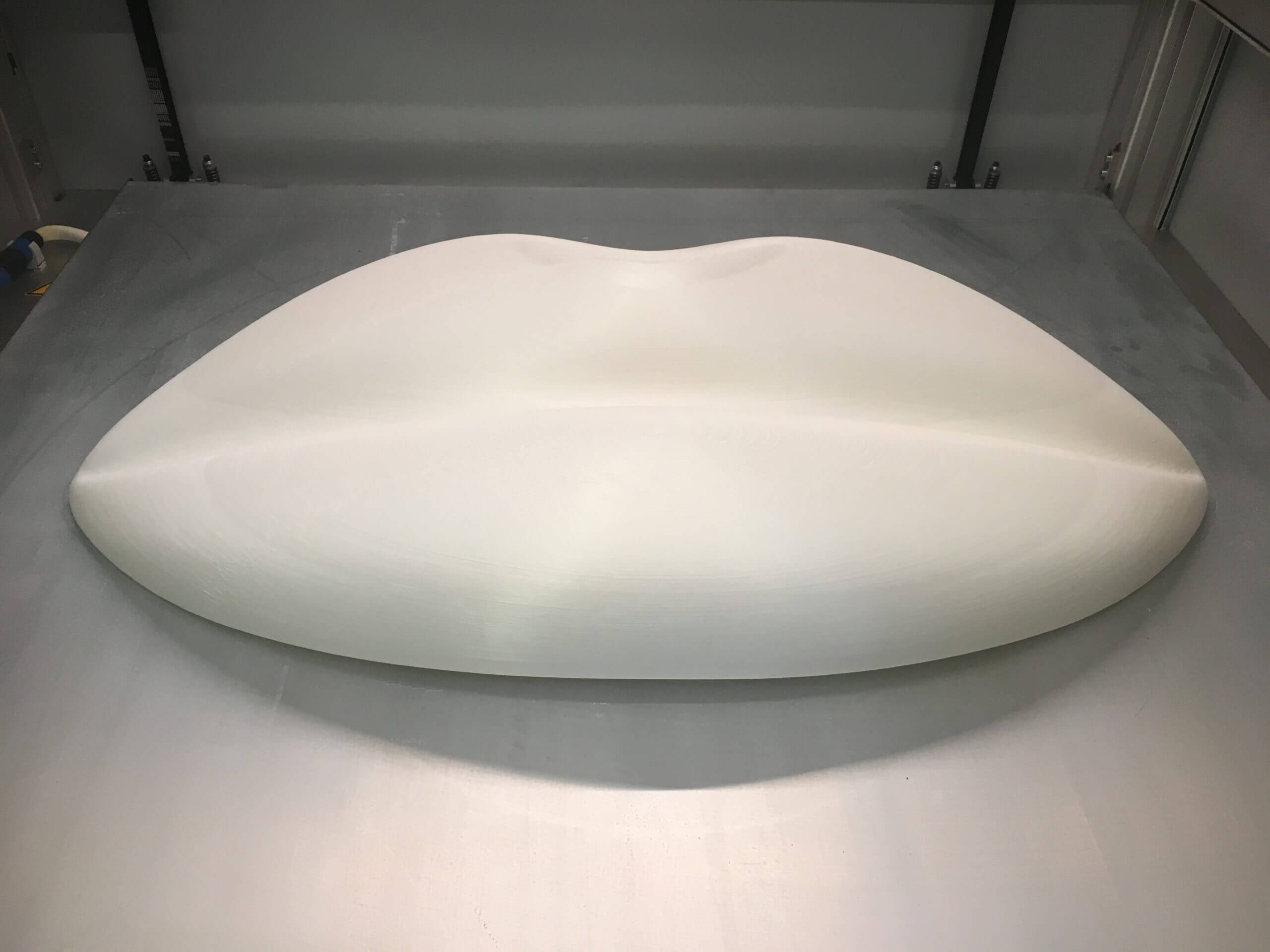 Bouche Brute impression 3D grand format