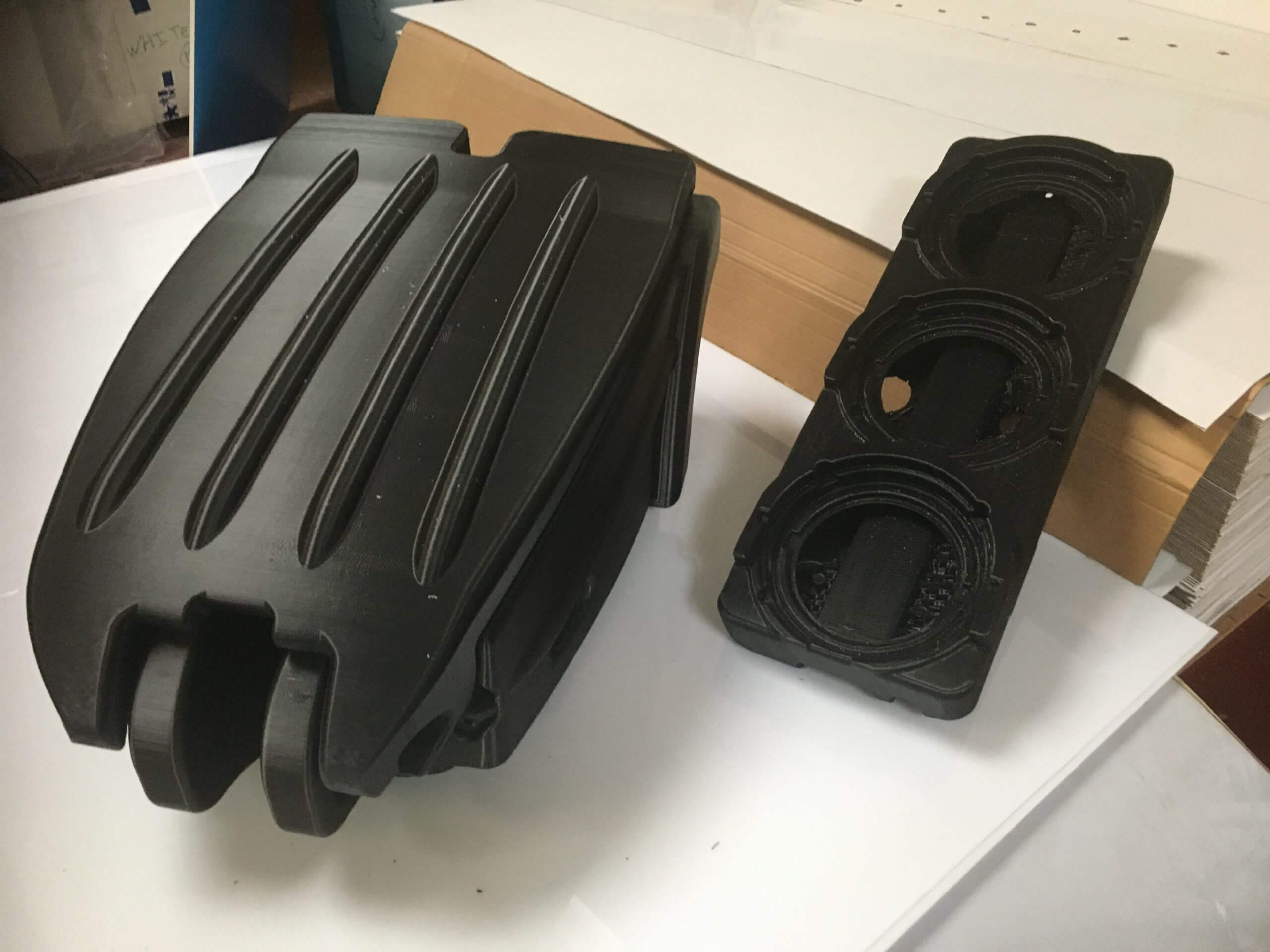 Prototype feu chantier impression 3D grand format PAMI3D France