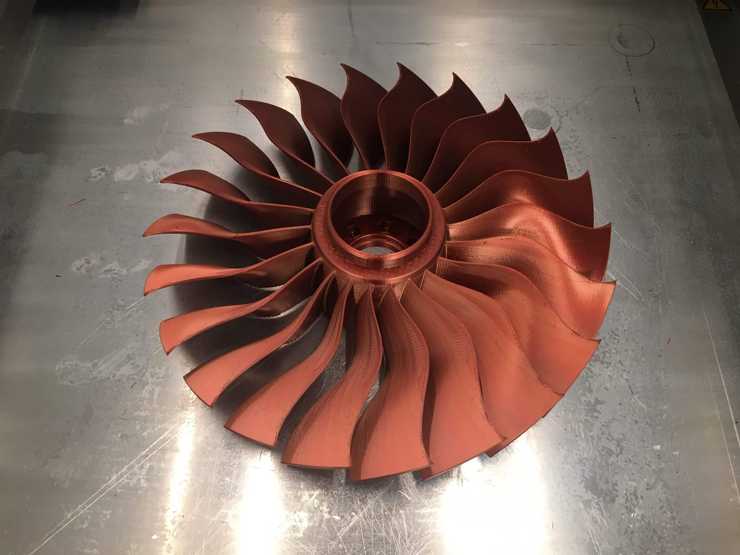Prototype hélice impression 3D grand format PAMI3D