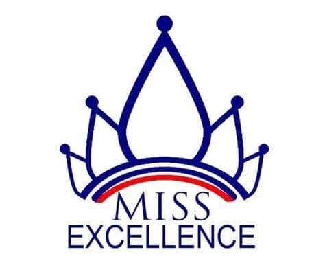 Logo Miss Excellence en impression 3D grand format, représentant une couronne stylisée avec les mots 'Miss Excellence' en dessous