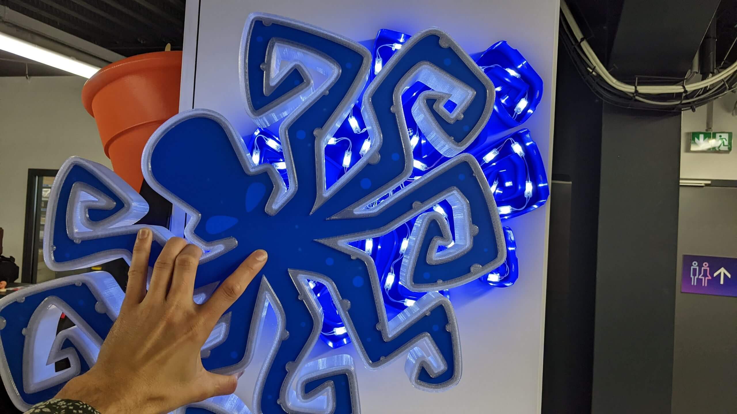 Octopus impression 3D grand format