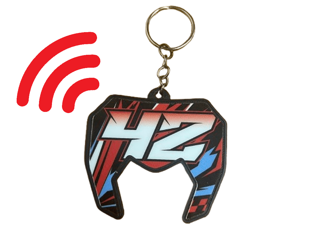 Porte-clés imprimé en 3D logo personnalisé, accessoire événementiel, PAMI3D