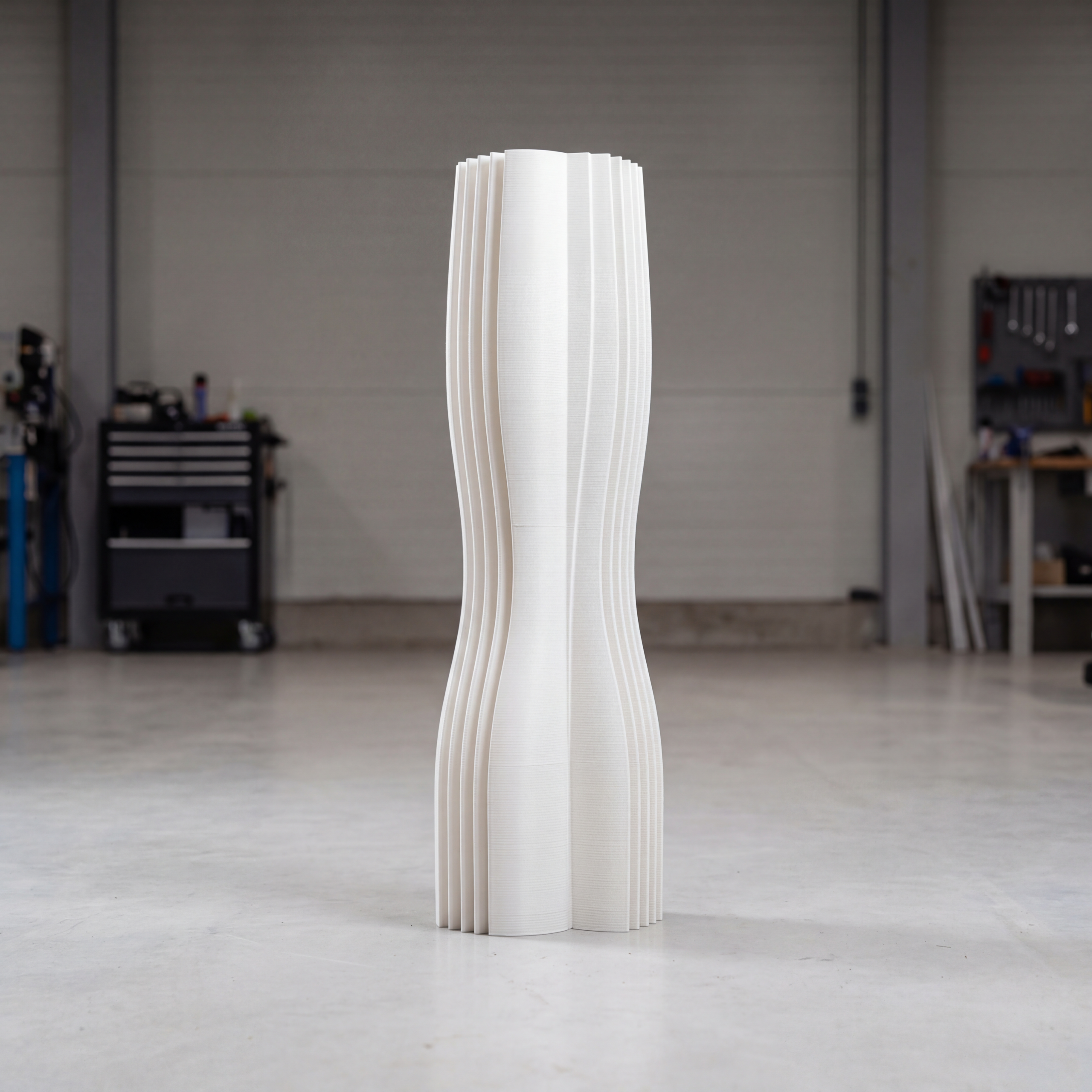 Pi&egrave;ce industrielle prototype 110 cm impression 3D grand format — PAMI3D Bonson Loire