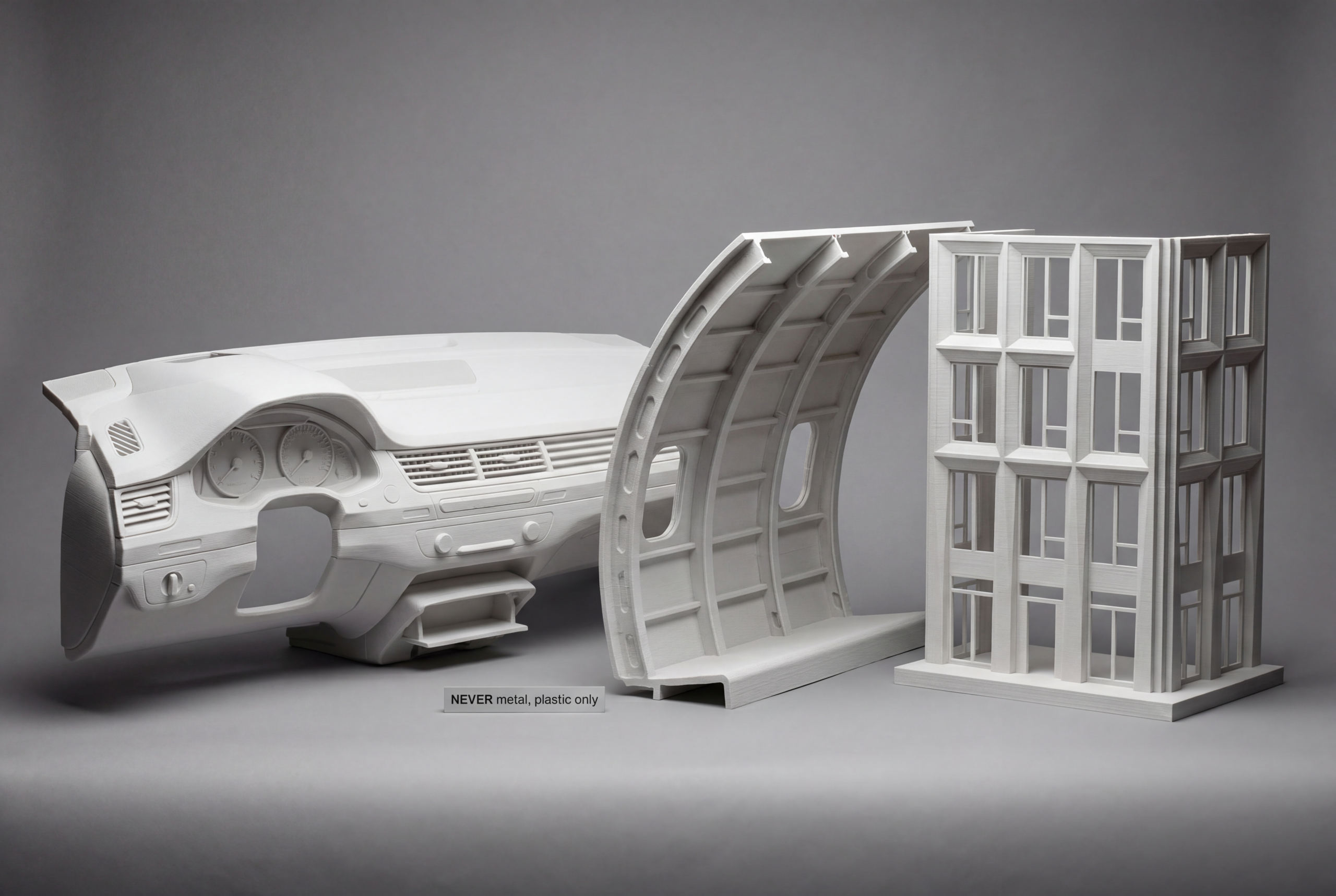 Prototypes FDM grand format automobile a&eacute;ronautique industrie — PAMI3D