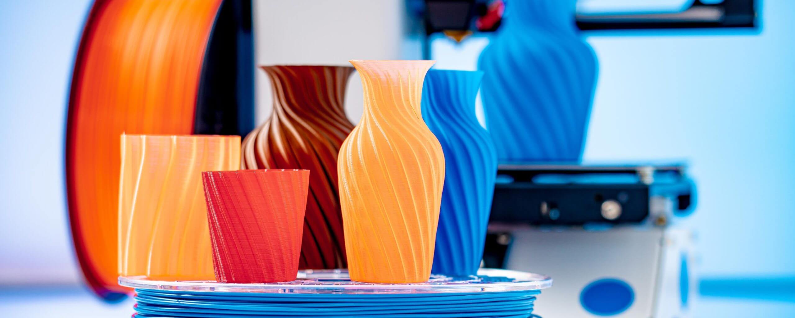 Vases impression 3D décoratifs collection design intérieur PAMI3D