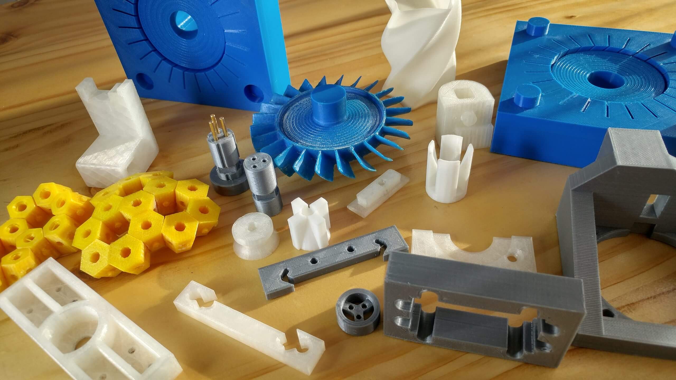 Pièces diverses impression 3D grand format matériaux variés PAMI3D