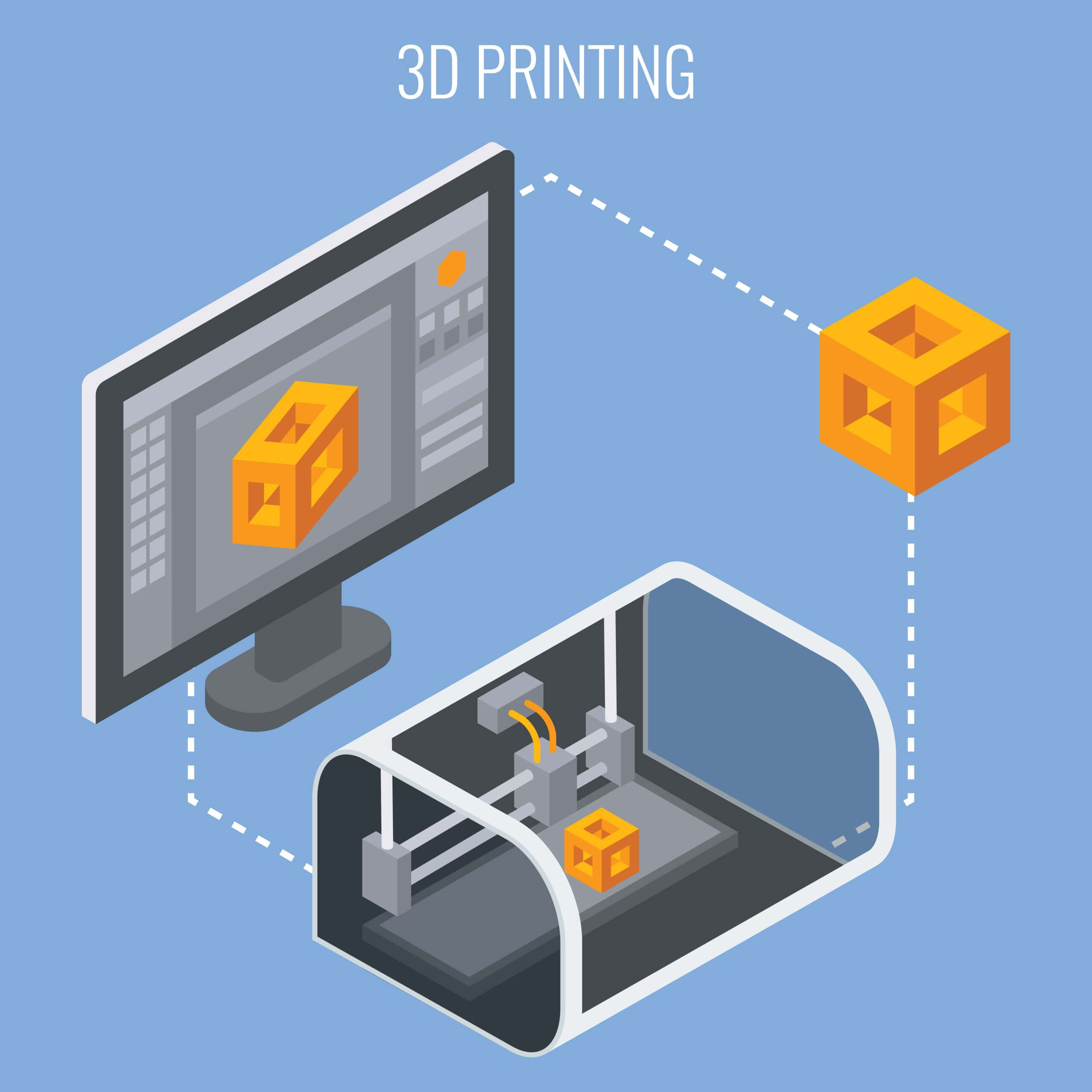 Impression 3D grand format en cours fabrication PAMI3D