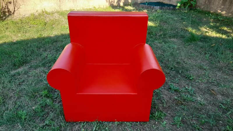 Fauteuil décoration impression 3D grand format PAMI3D France