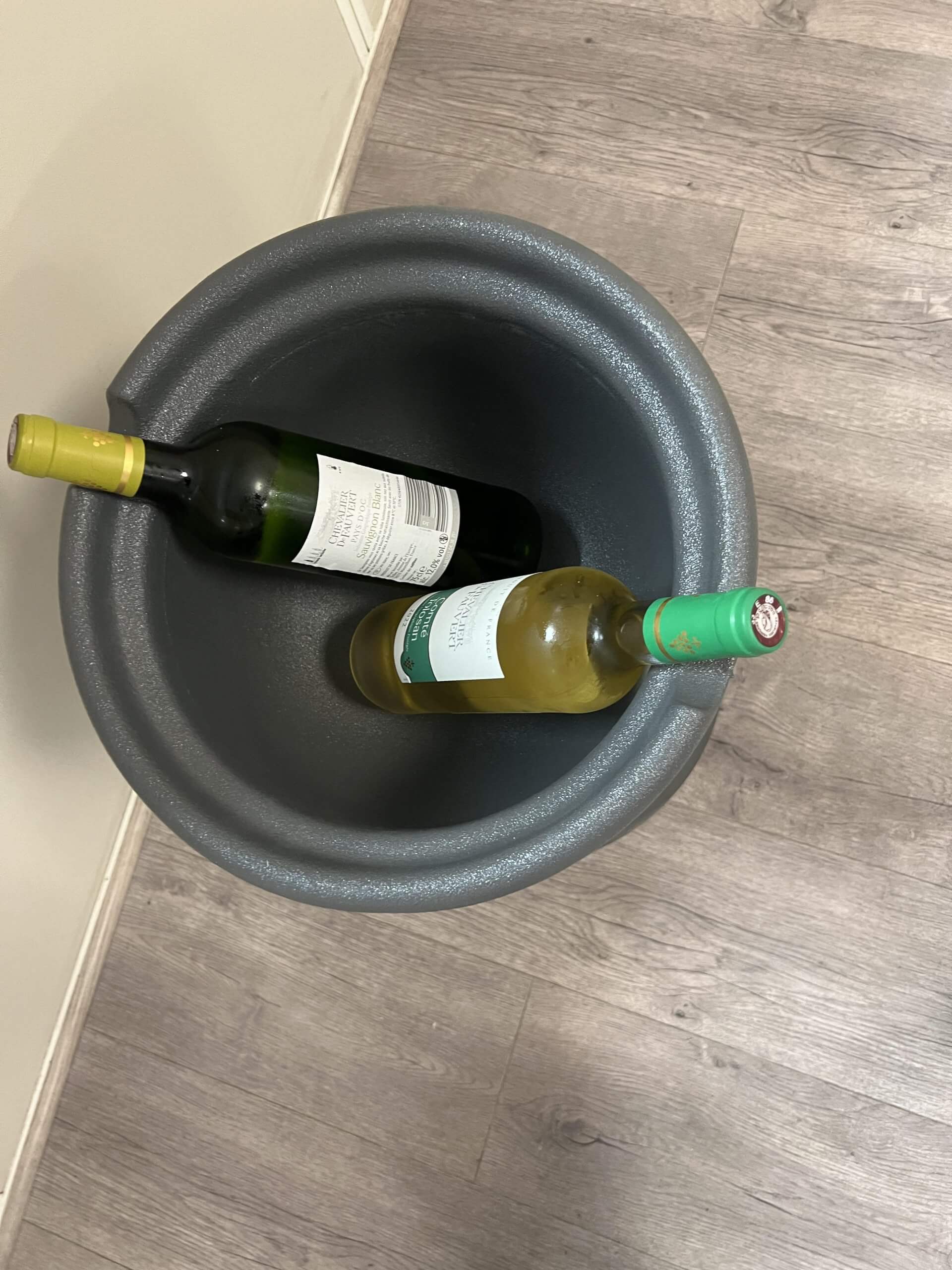 Bouteilles champagne décoratives impression 3D grand format seaux sur pied multi-bouteilles PAMI3D